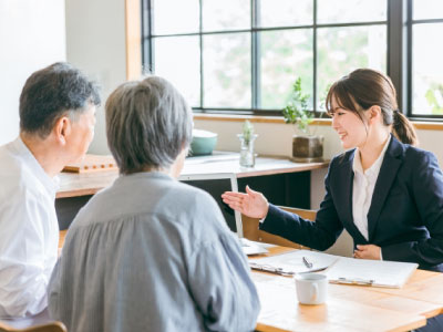 利用者に説明をする