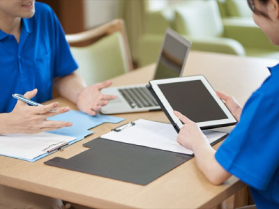 計画書の作成のための話し合い